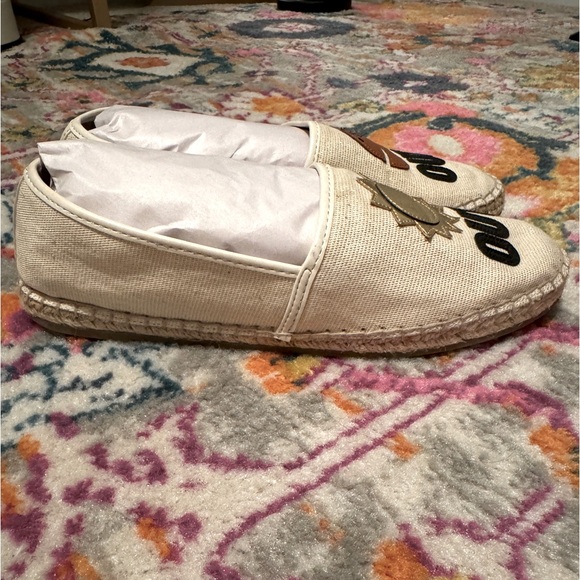 Circus by Sam Edelman Leni - Sun'z Out Bun'z Out Canvas Espadrille Flats Size 8 - Picture 6 of 9